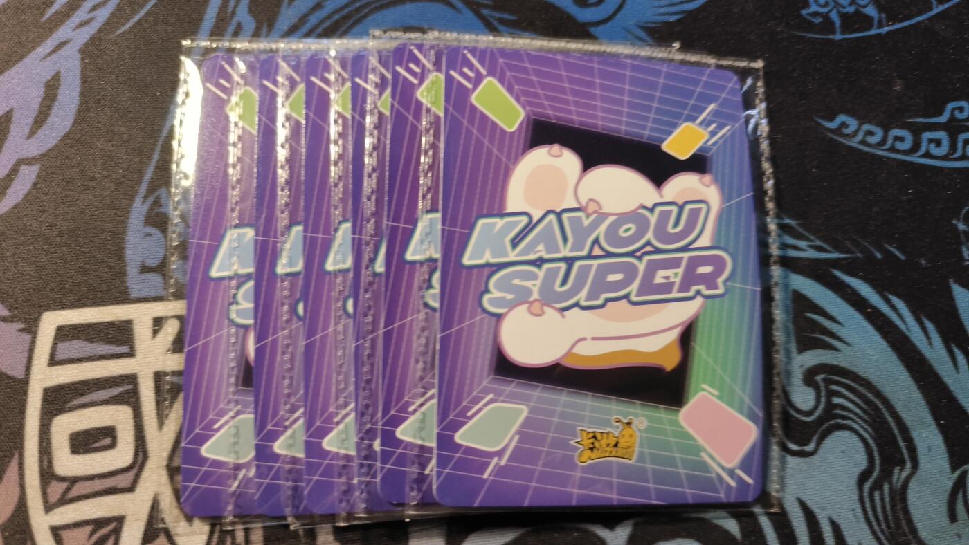 霸总卡牌第四期 卡游术铂环游卡×6