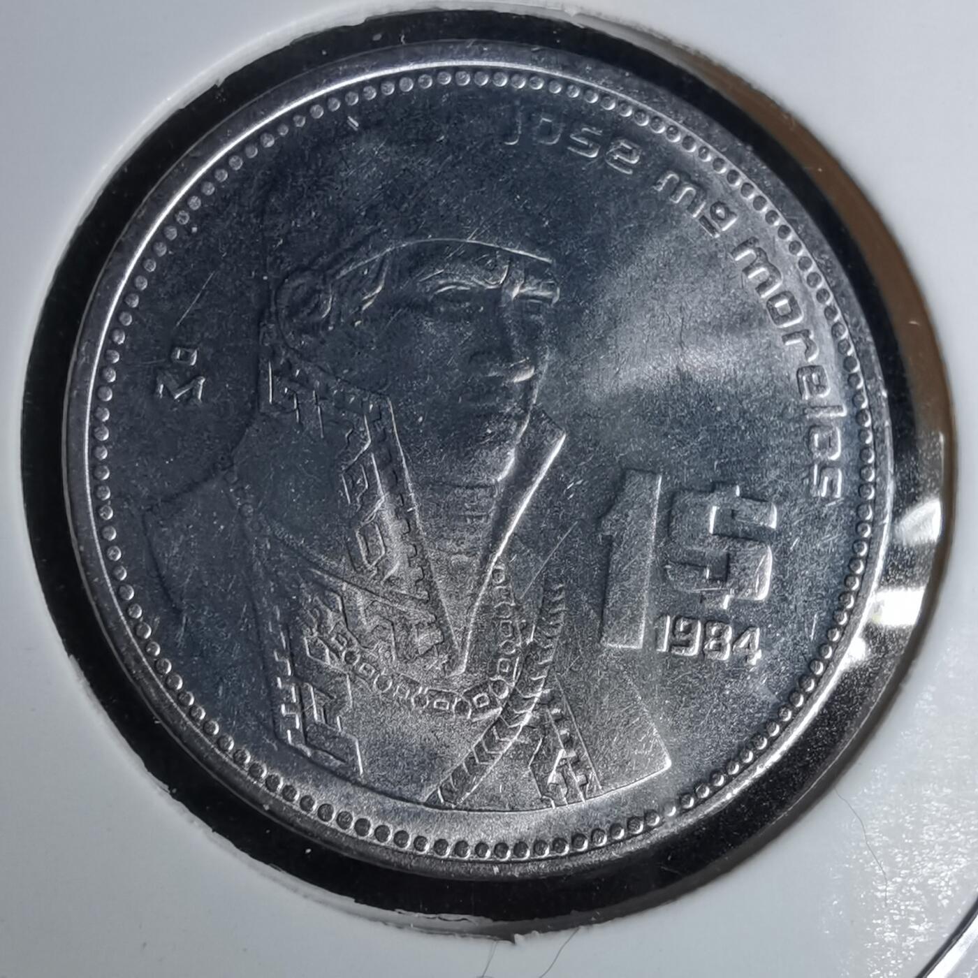 沼泽如烟--第1043场 墨西哥1984年1比索