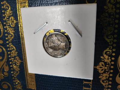 长老汇马年精选第十五场拍卖 - 1935美国小飞侠10分银币，2.5克900银