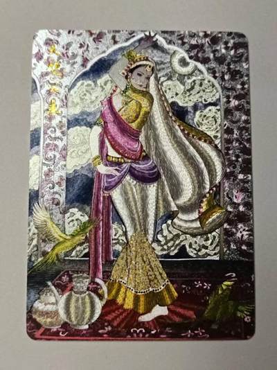 龙虎卡牌-八一场（满200元包邮，无佣金，每周六结拍，欢迎送拍） - 粗闪卡 百里卡牌 非严 - 天竺公主