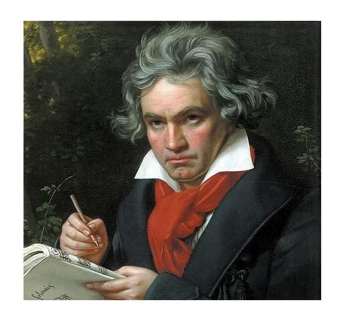 【旋风钱币】4月11日19:00准时开拍 精美欧洲币章、银币银章、第三帝国钱币等 全场包邮！ 德国1827年 大音乐家贝多芬高浮雕精制大铜章 40MM