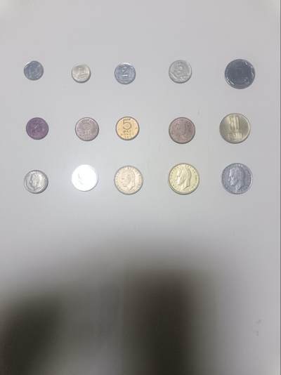 【20260405】非全新纸币和硬币第353场 - 欧洲国家15枚硬币