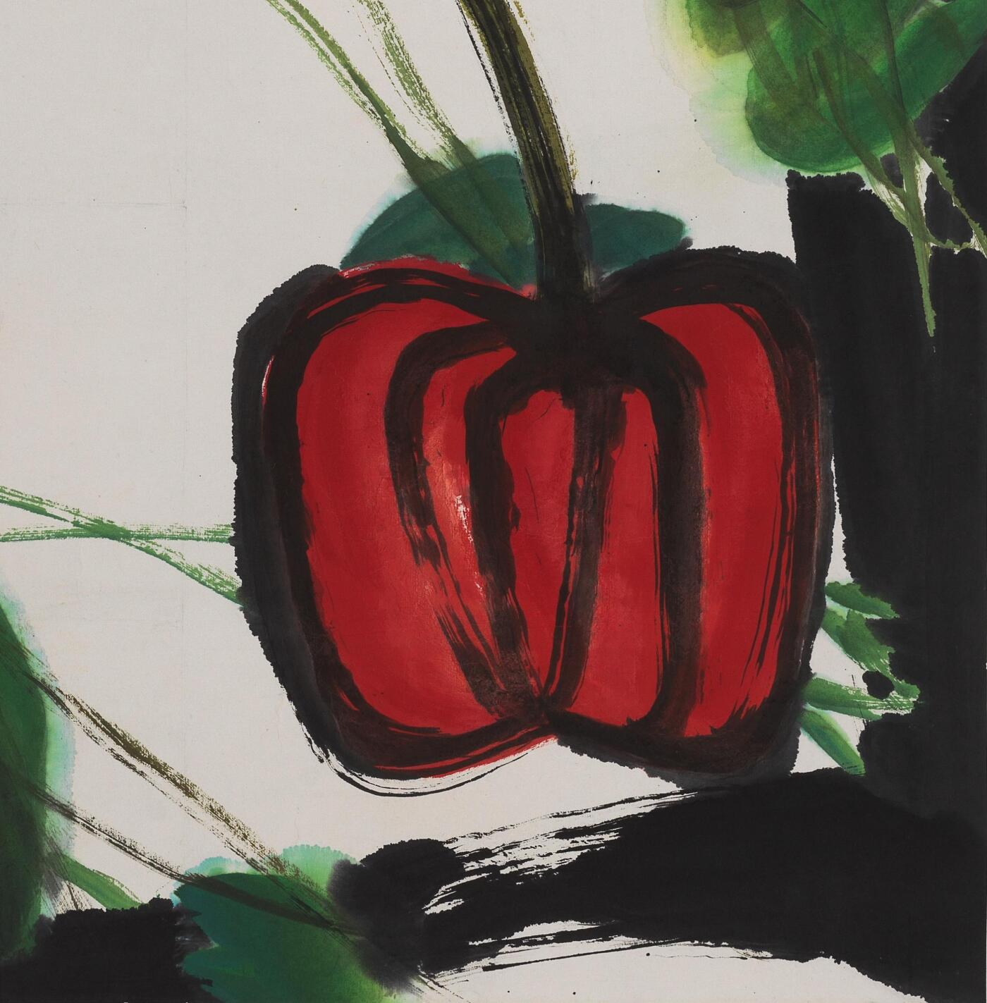 碧月说宝 近现代书画专场（六） 南瓜