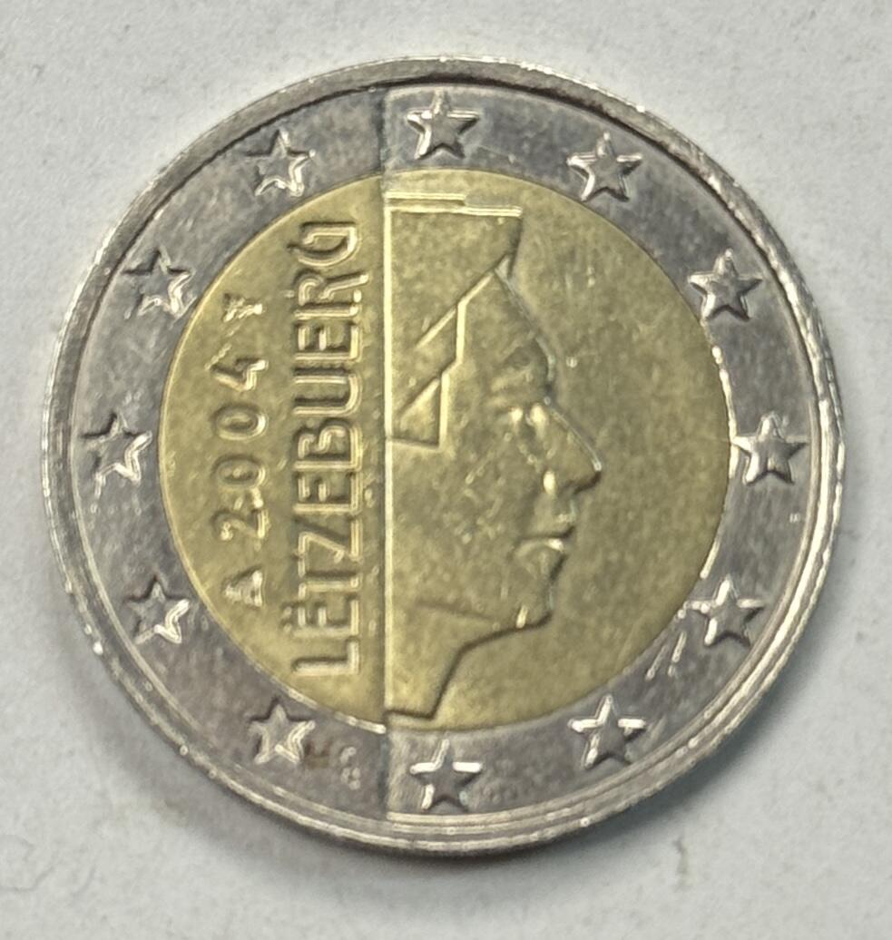 S&S Numismatic世界钱币-拍卖 第125期  卢森堡2004年2欧元双色币