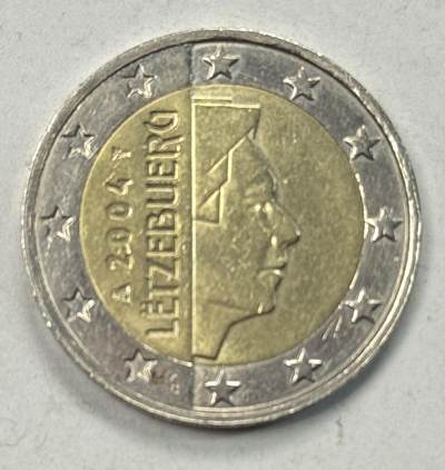 S&S Numismatic世界钱币-拍卖 第125期  - 卢森堡2004年2欧元双色币