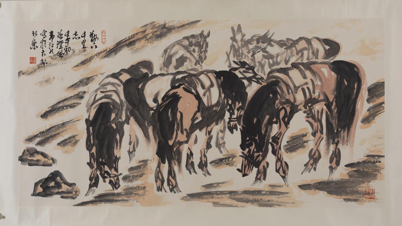 碧月说宝 近现代书画专场（六） 鞍下千里志