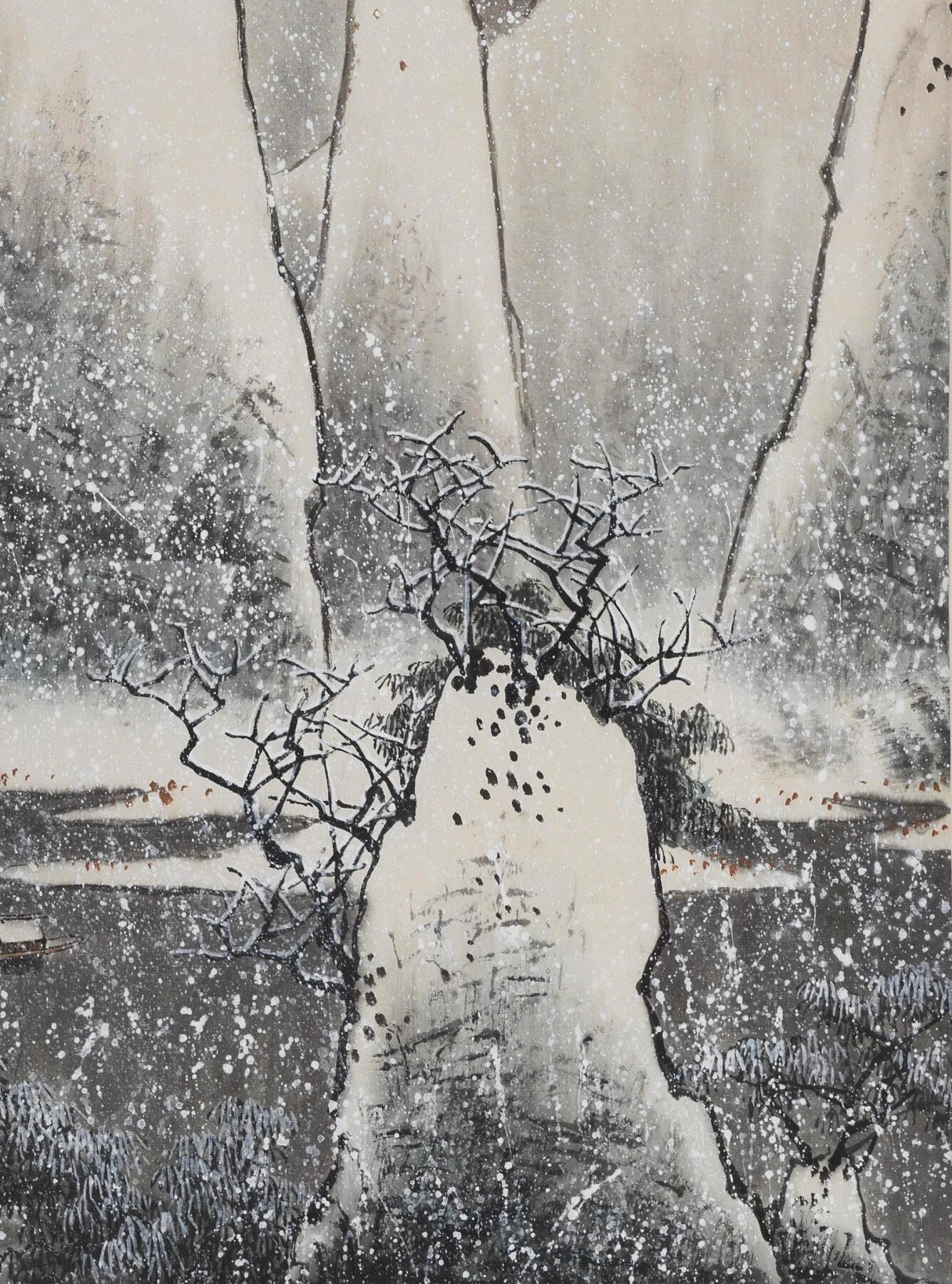 碧月说宝 近现代书画专场（八） 白玉 群峰积雪