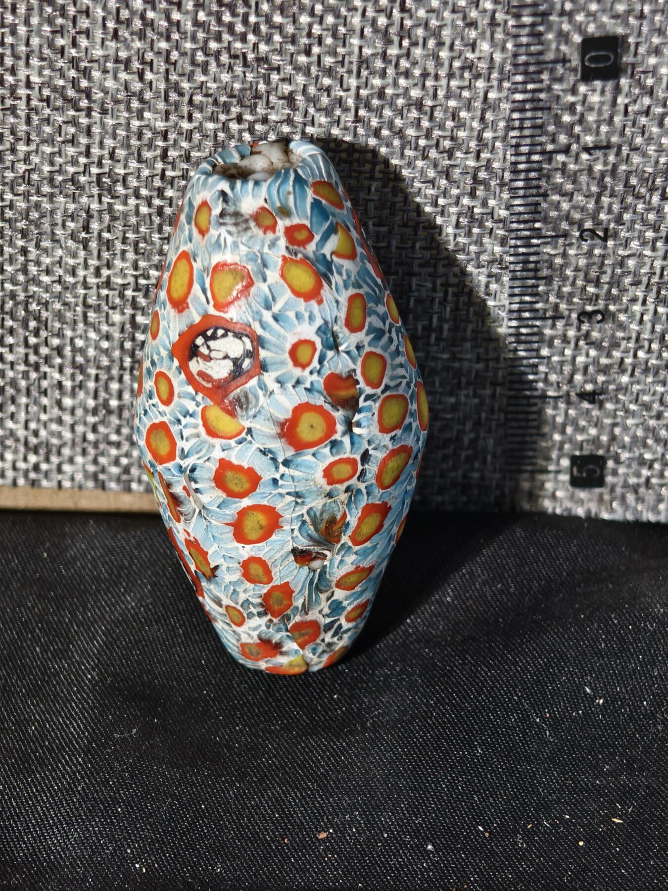 124期新疆红钱粟特钱币丝路钱币专场 琉璃珠子