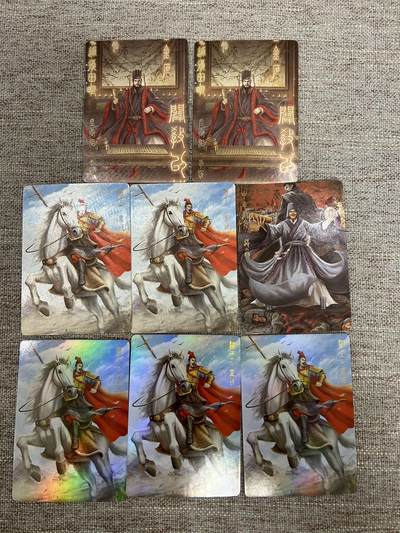 喜灰玩卡拍卖第七期，接拍品0佣金，欢迎送拍，释放现金流，让自己有资金可以购买更多喜欢的卡牌，让别的卡友能淘到更多心仪的卡牌 - 轩辕春秋 散配 一组8张