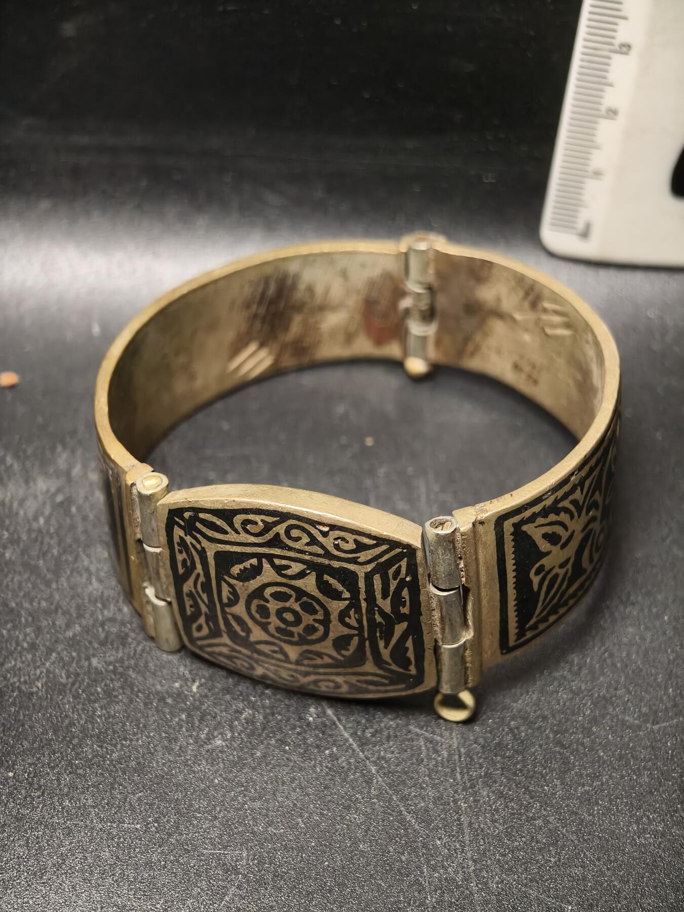 124期新疆红钱粟特钱币丝路钱币专场 手镯