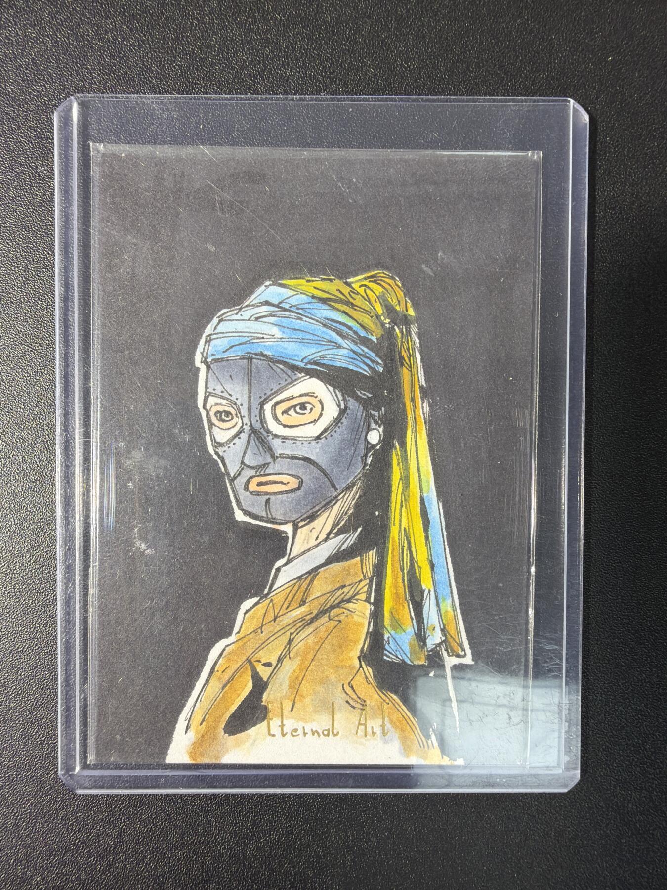 NO.29 好又多金牌大场，每周一站式配齐，方便凑单！（卖家送拍0抽成！周6晚9点截拍！） 【1/1手绘卡】蒙面的珍珠耳环少女