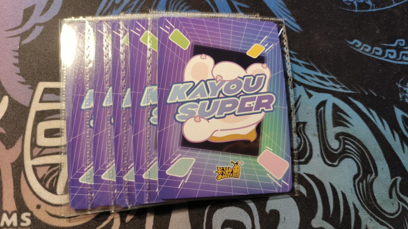 霸总卡牌第四期 卡游术铂环游卡×6