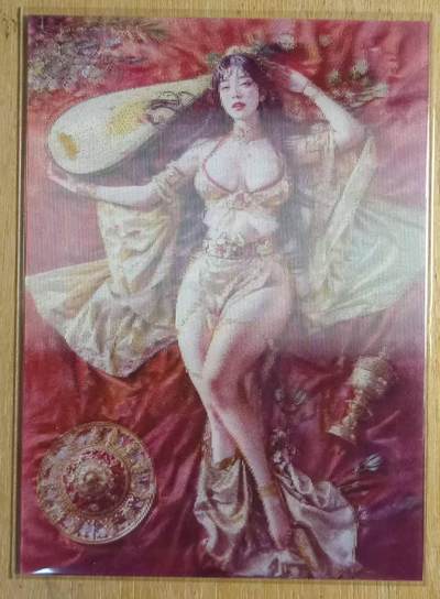 龙虎卡牌-八一场（满200元包邮，无佣金，每周六结拍，欢迎送拍） - 光栅裸眼4D立体卡 卡友自制 好似躺在你眼前