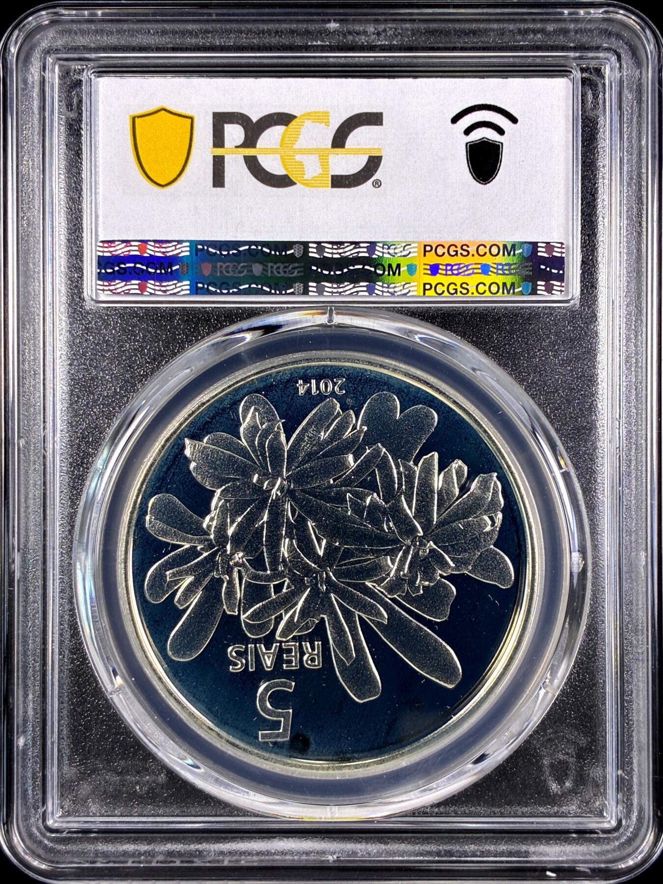 【雨安】【直播拍卖】【第0131期-评级币章】2026-04-04 周六 19:30 (金价1060, 银价18.08)  [评级现代] Brazil 巴西 5雷亚尔 2014年 奥运-划艇 PCGS-PR68DCAM 精制币