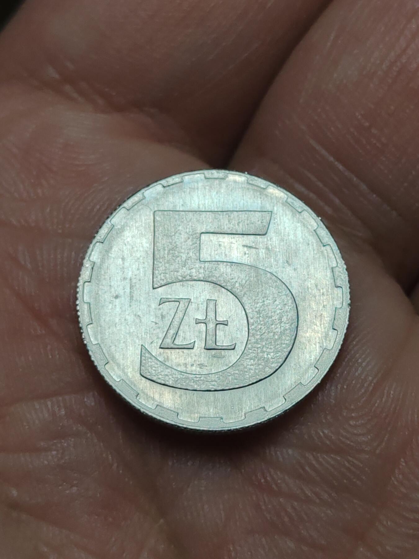 2026年第四十场(总第二百零九场）外国好品散币场(免佣金) 波兰🇵🇱1990年5兹罗提(第三套流通硬币第五版，关门年仅发行2年)