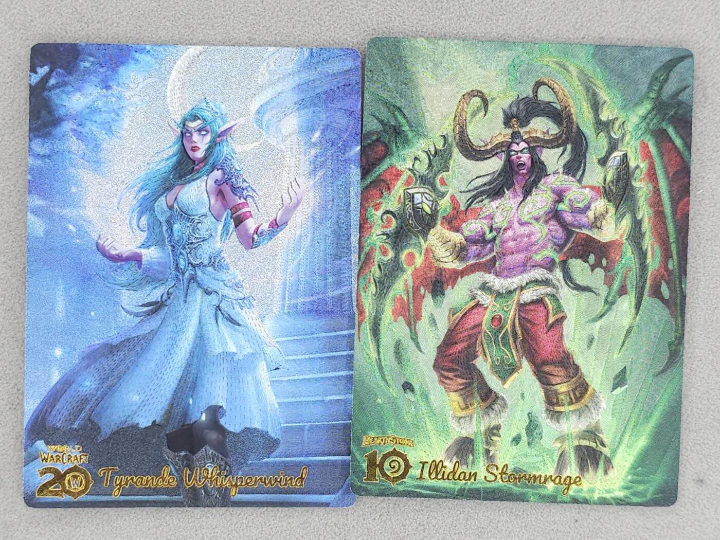 龙虎卡牌-八一场（满200元包邮，无佣金，每周六结拍，欢迎送拍） 粗闪2张 奇点 魔兽