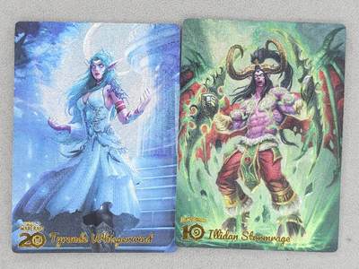 龙虎卡牌-八一场（满200元包邮，无佣金，每周六结拍，欢迎送拍） - 粗闪2张 奇点 魔兽