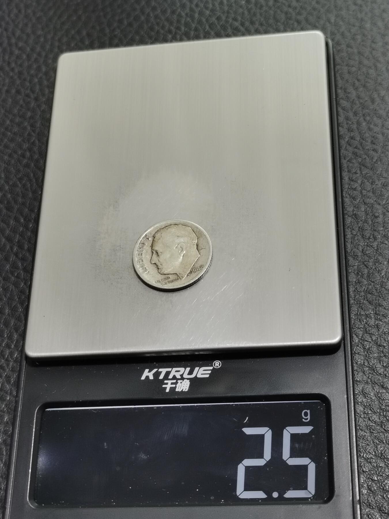 天下钱庄专场欢迎参拍 美国10美分银币