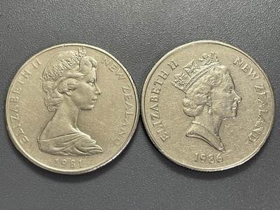 回流0405 - 新西兰1980年代50分两枚 奋进号帆船