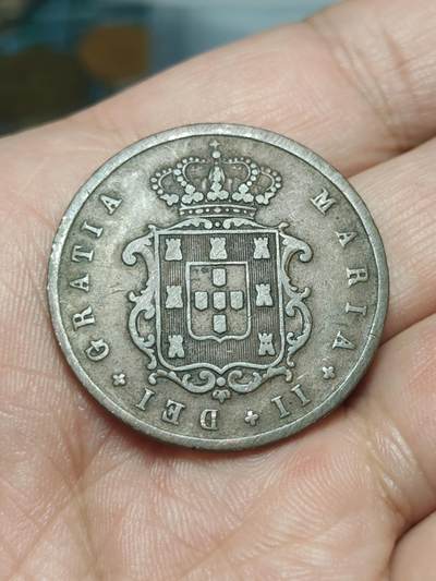 2026年第四十场(总第二百零九场）外国好品散币场(免佣金) - 少见流通好品–葡萄牙王国1852年10瑞斯大铜币(玛利亚二世时期第二版)