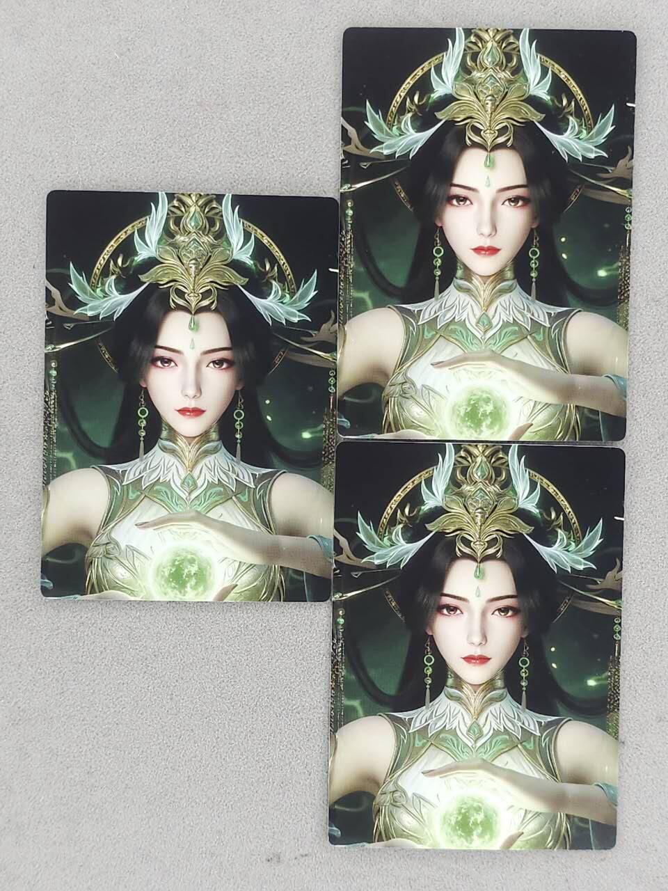 龙虎卡牌-八一场（满200元包邮，无佣金，每周六结拍，欢迎送拍） 粗闪3张 奇点 白苏 三宫