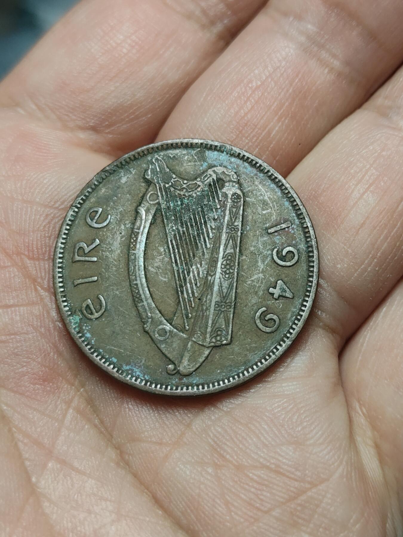 2026年第四十场(总第二百零九场）外国好品散币场(免佣金) 爱尔兰🇮🇪1949年1便士(共和国时期第一套)