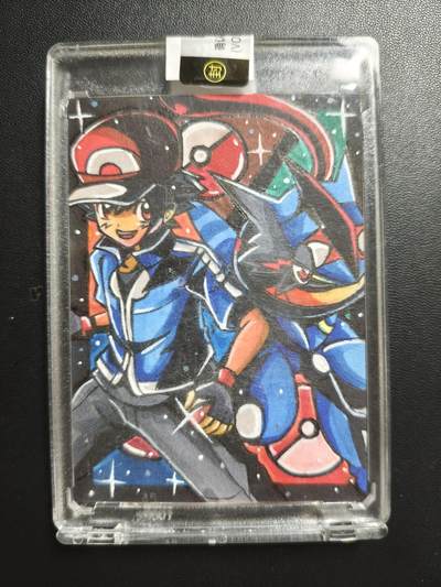 天玑星卡拍第184期《4.6周一截拍》持续收拍收评中 满赠卡需备注 - 【手绘卡】骆 宝可梦 小智 1of1 手绘卡