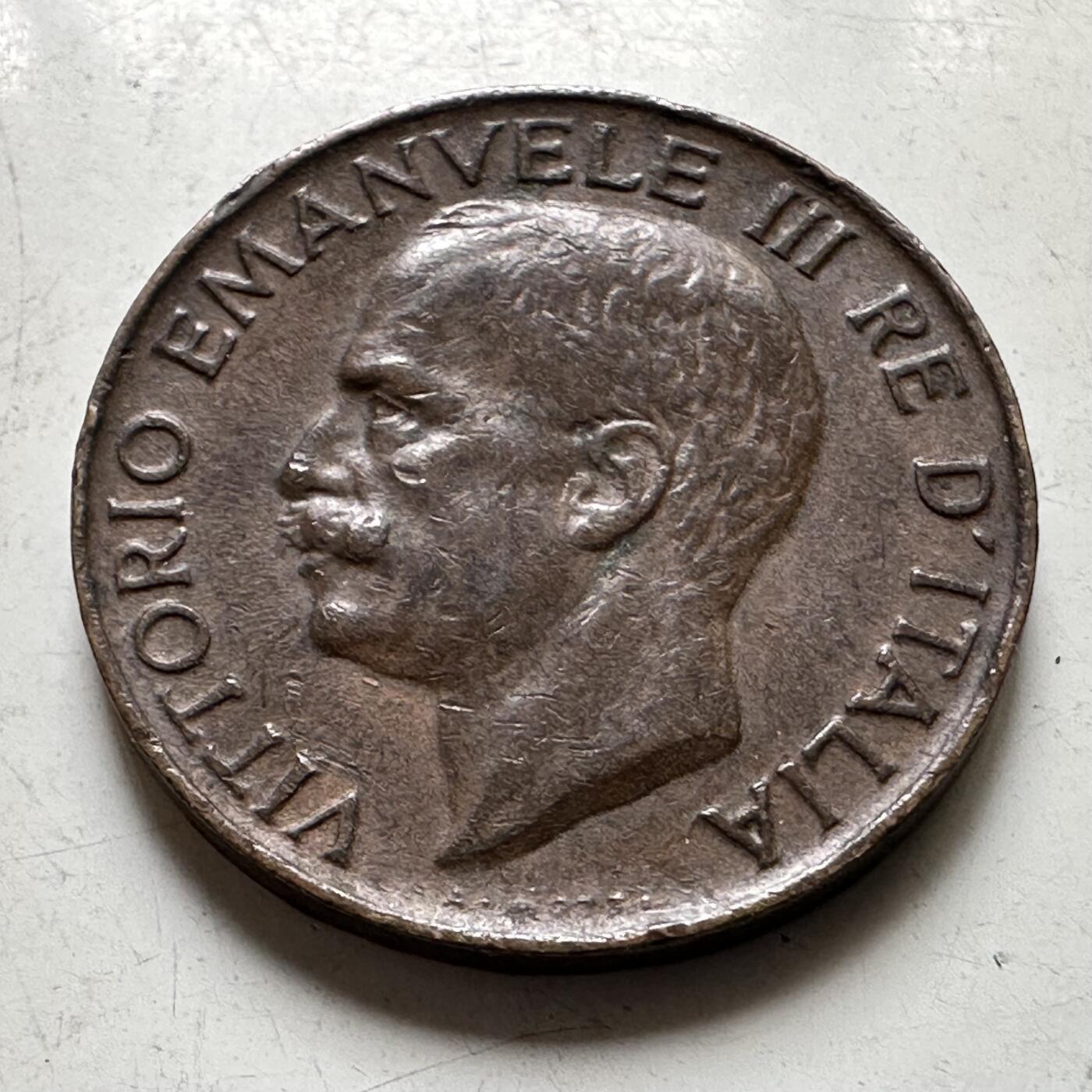 🌹外币初藏🌹🐯2026年第37场   每周二四六晚8️⃣点 接代拍 意大利1922年五分