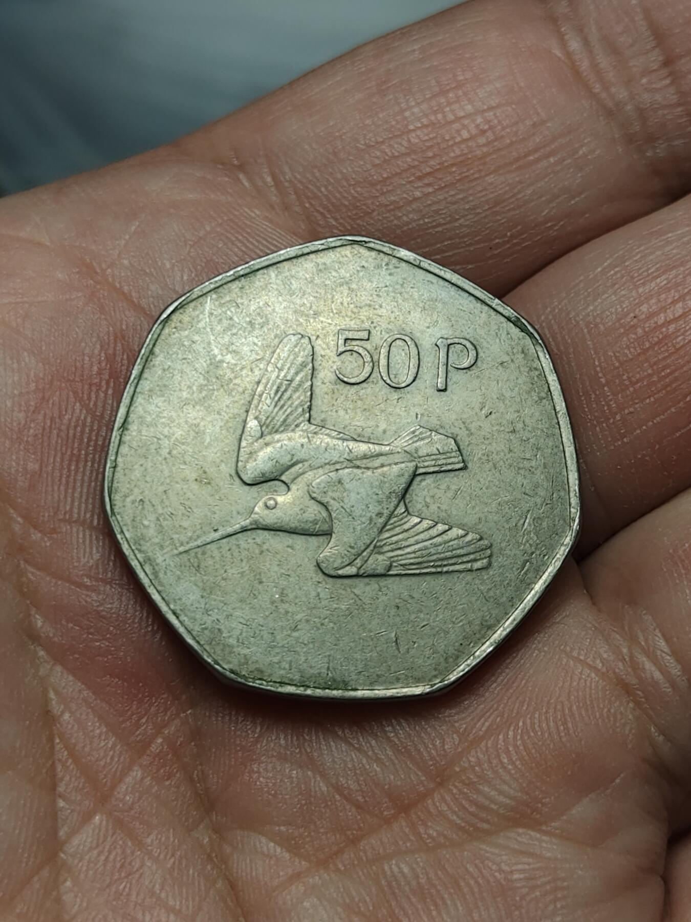 2026年第四十场(总第二百零九场）外国好品散币场(免佣金) 爱尔兰🇮🇪1976年50便士(共和国时期第二套)