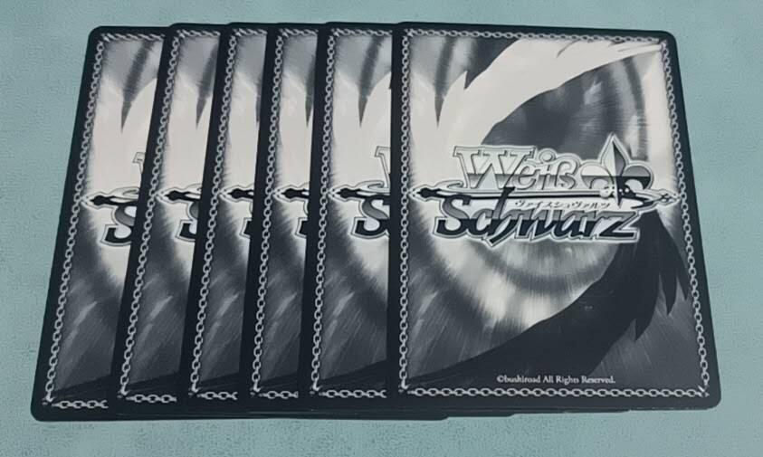 四月四号  小林卡牌 不寄存 妹卡 黑白双翼 6张