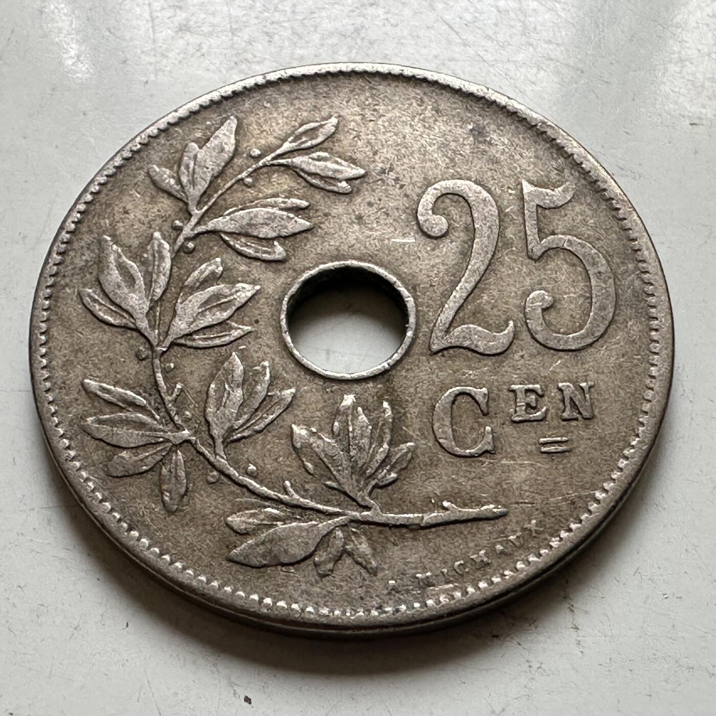 🌹外币初藏🌹🐯2026年第37场   每周二四六晚8️⃣点 接代拍 比利时1908年25分