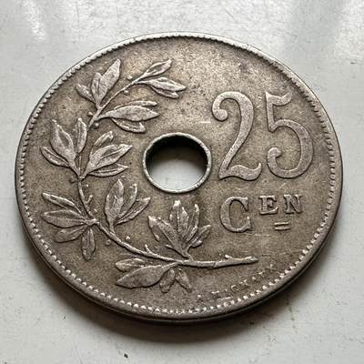 🌹外币初藏🌹🐯2026年第37场   每周二四六晚8️⃣点 接代拍 - 比利时1908年25分