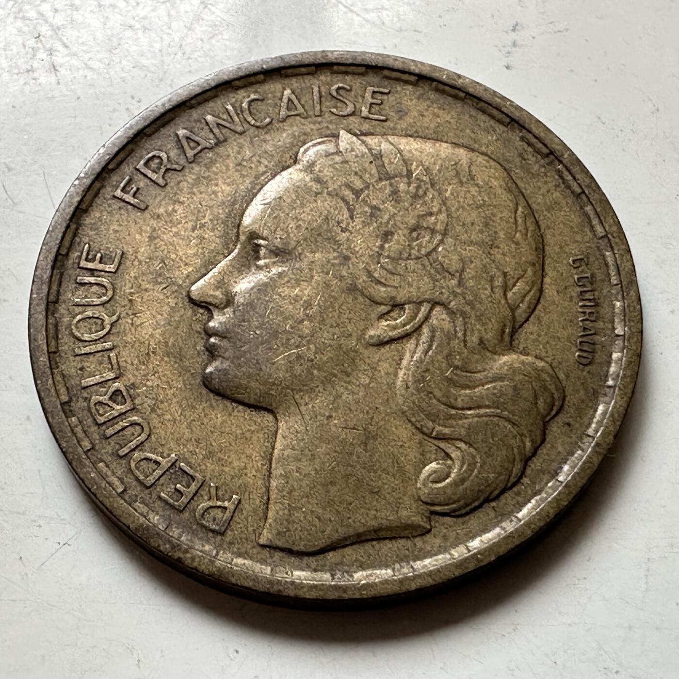 🌹外币初藏🌹🐯2026年第37场   每周二四六晚8️⃣点 接代拍 法国1950年20法郎