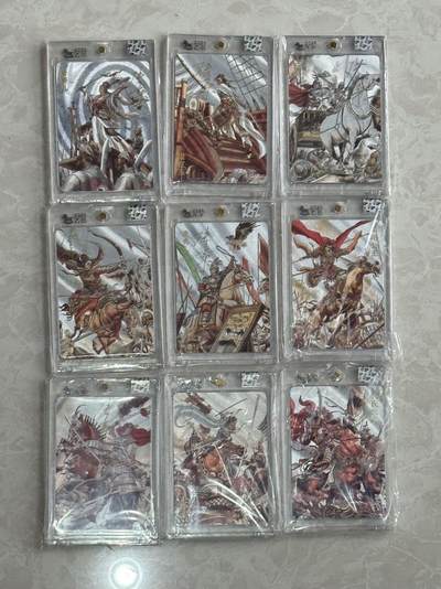 月落卡牌大清仓第8期 - 超吉梦  张导   巾帼英雄   官封卡砖亲签特卡完整一套共九张