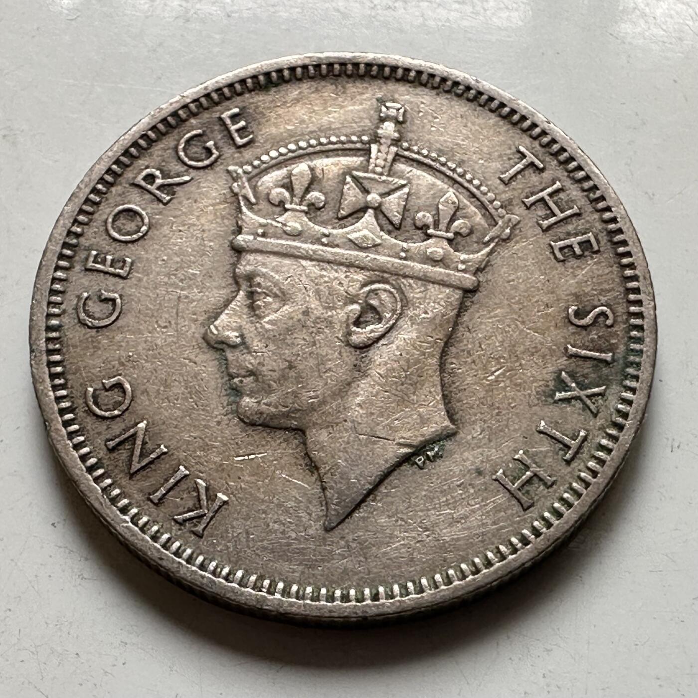 🌹外币初藏🌹🐯2026年第37场   每周二四六晚8️⃣点 接代拍 英属马来亚 1948年 乔治六世 20分 b