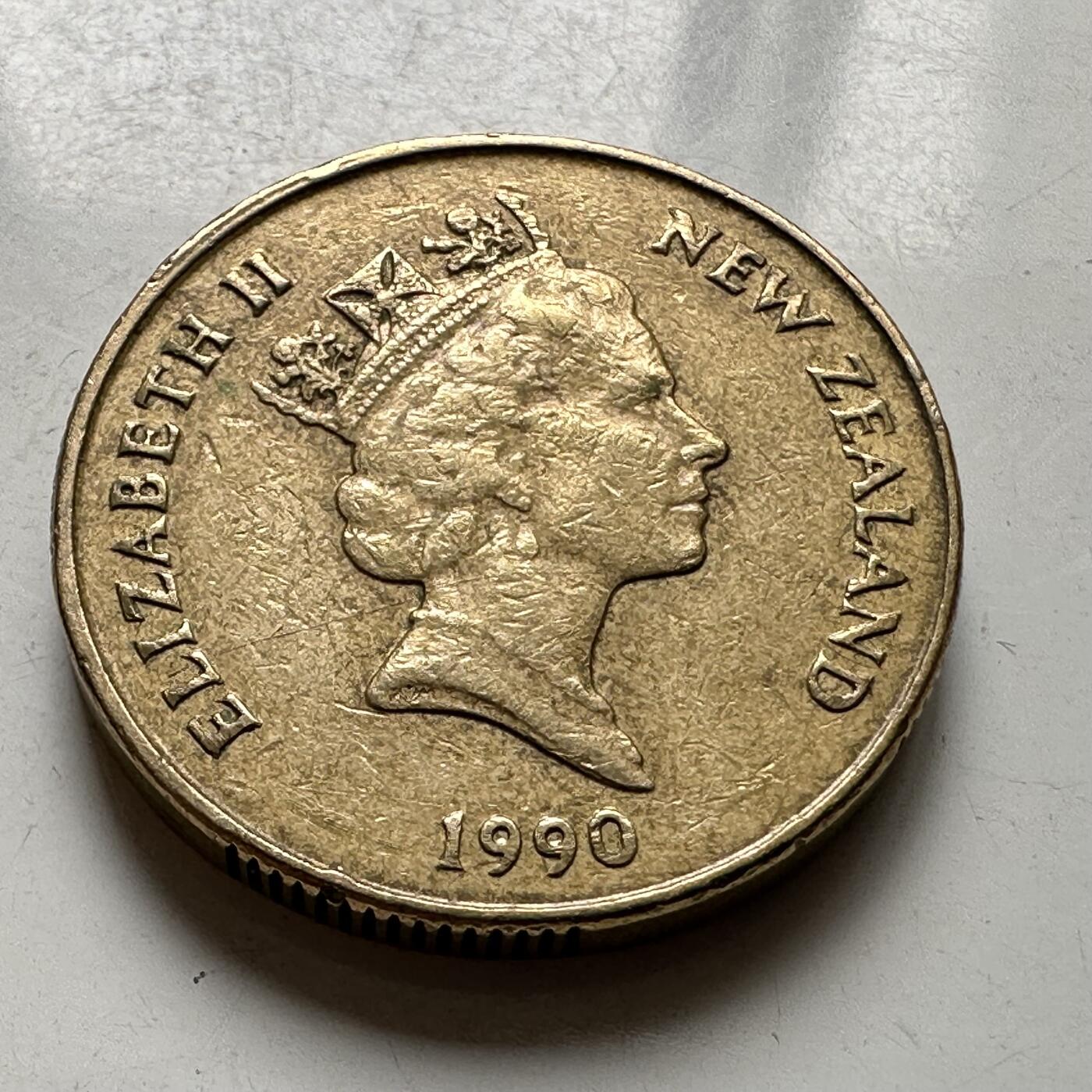 🌹外币初藏🌹🐯2026年第37场   每周二四六晚8️⃣点 接代拍 新西兰1990年¥1