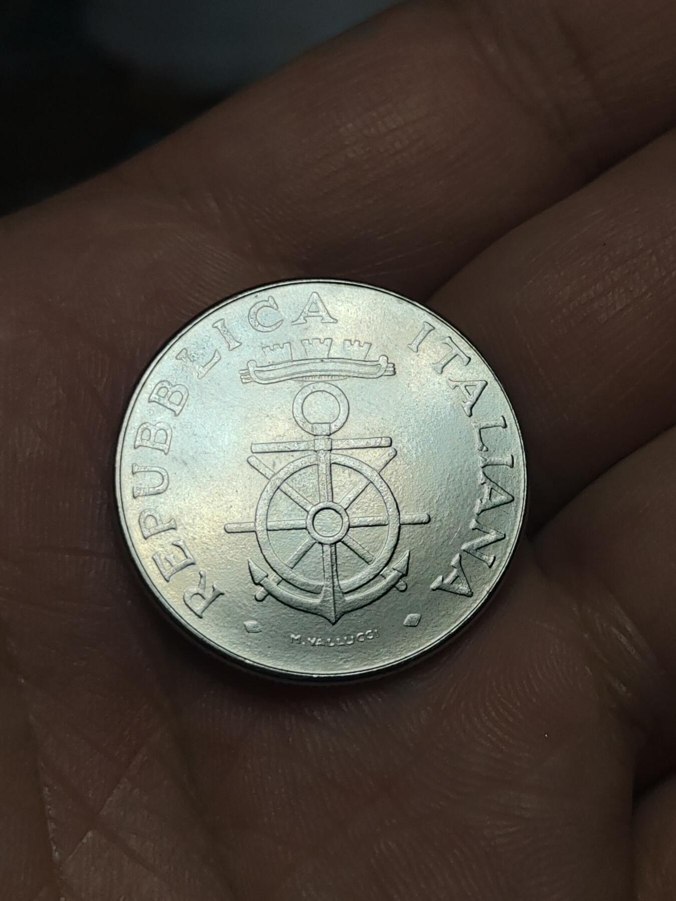 2026年第四十场(总第二百零九场）外国好品散币场(免佣金) 意大利🇮🇹1981单年份100里拉(利沃诺海军学院成立100周年纪念币)