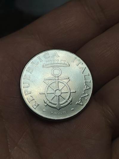 2026年第四十场(总第二百零九场）外国好品散币场(免佣金) - 意大利🇮🇹1981单年份100里拉(利沃诺海军学院成立100周年纪念币)