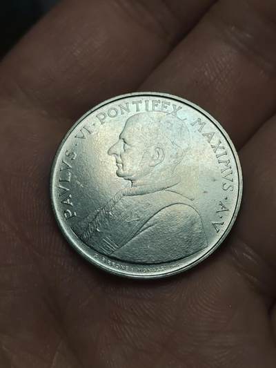 2026年第四十场(总第二百零九场）外国好品散币场(免佣金) - 梵蒂冈🇻🇦1967年100里拉(保罗六世时期第四版)