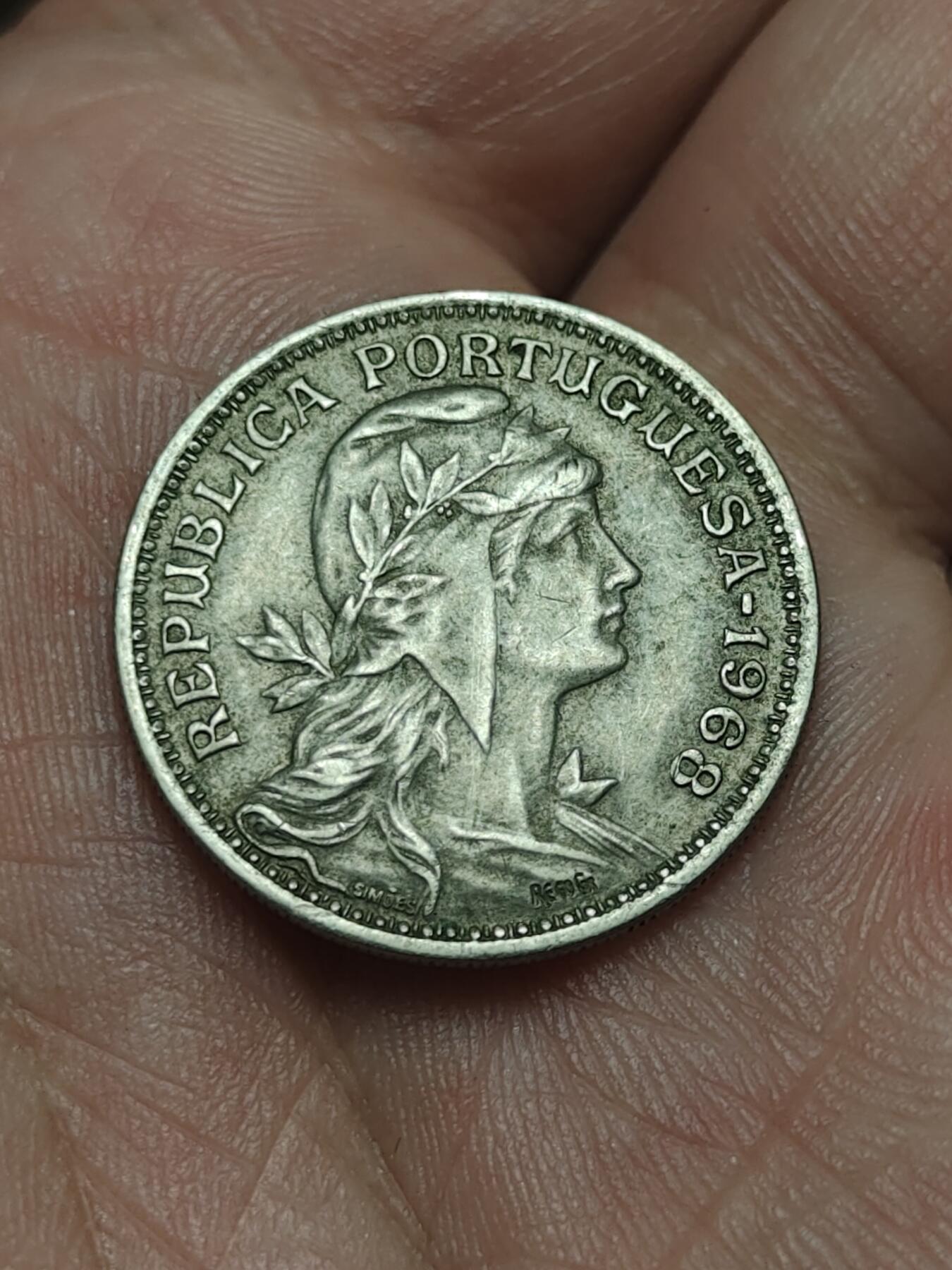 2026年第四十场(总第二百零九场）外国好品散币场(免佣金) 葡萄牙🇵🇹1968年50分(共和国时期第四套，关门年)