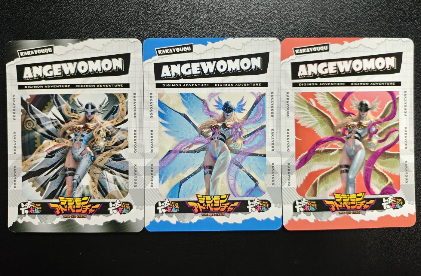 天玑星卡拍第184期《4.6周一截拍》持续收拍收评中 满赠卡需备注 【亲签卡】卡卡有趣 数码宝贝 天女兽 粗闪 三张