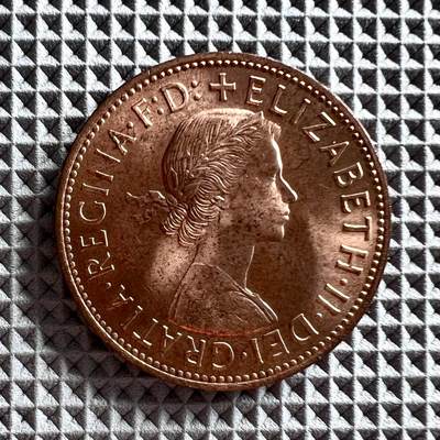 锦色铺子的潮玩第10期 🌸🌸🌸无佣金🌸 🌸🌸   - 英国 1967年 1便士  31mm左右   铜币  品相如图