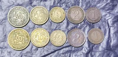 北京马甸外国币专卖第149期，外国币专场，陆续上拍，欢迎关注 - 德国魏玛套币2套