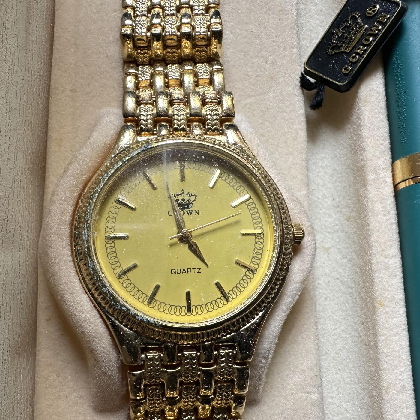 🌹外币初藏🌹🐯2026年第37场   每周二四六晚8️⃣点 接代拍 皇冠礼盒 镀金表 22K 镀金水笔