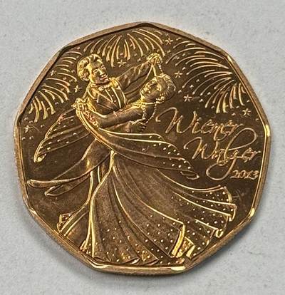 S&S Numismatic世界钱币-拍卖 第125期  - 奥地利2013年 维也纳华尔兹 5欧元纪念币