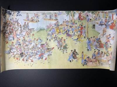 NO.29 好又多金牌大场，每周一站式配齐，方便凑单！（卖家送拍0抽成！周6晚9点截拍！） - 九轩 水浒108将 装饰画