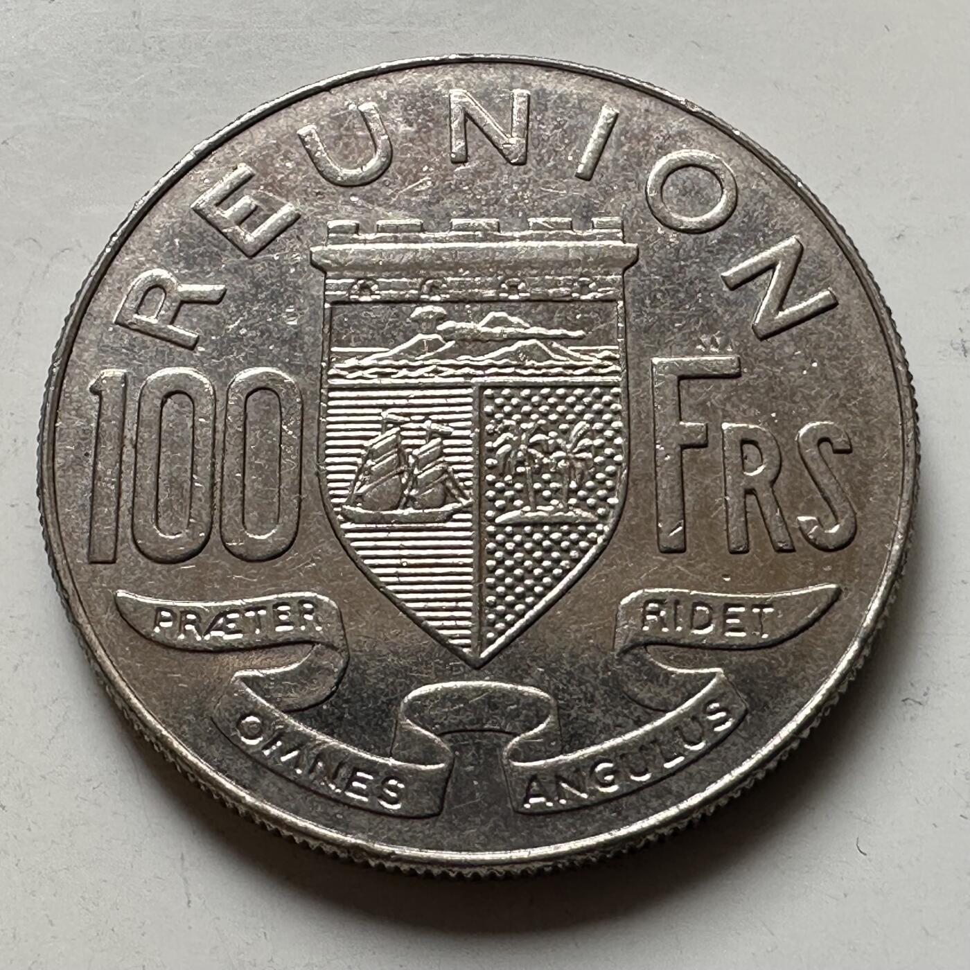 🌹外币初藏🌹🐯2026年第37场   每周二四六晚8️⃣点 接代拍 法属留尼汪 1964年 100法郎