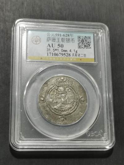 天下钱庄专场欢迎参拍 - 萨珊王朝银币