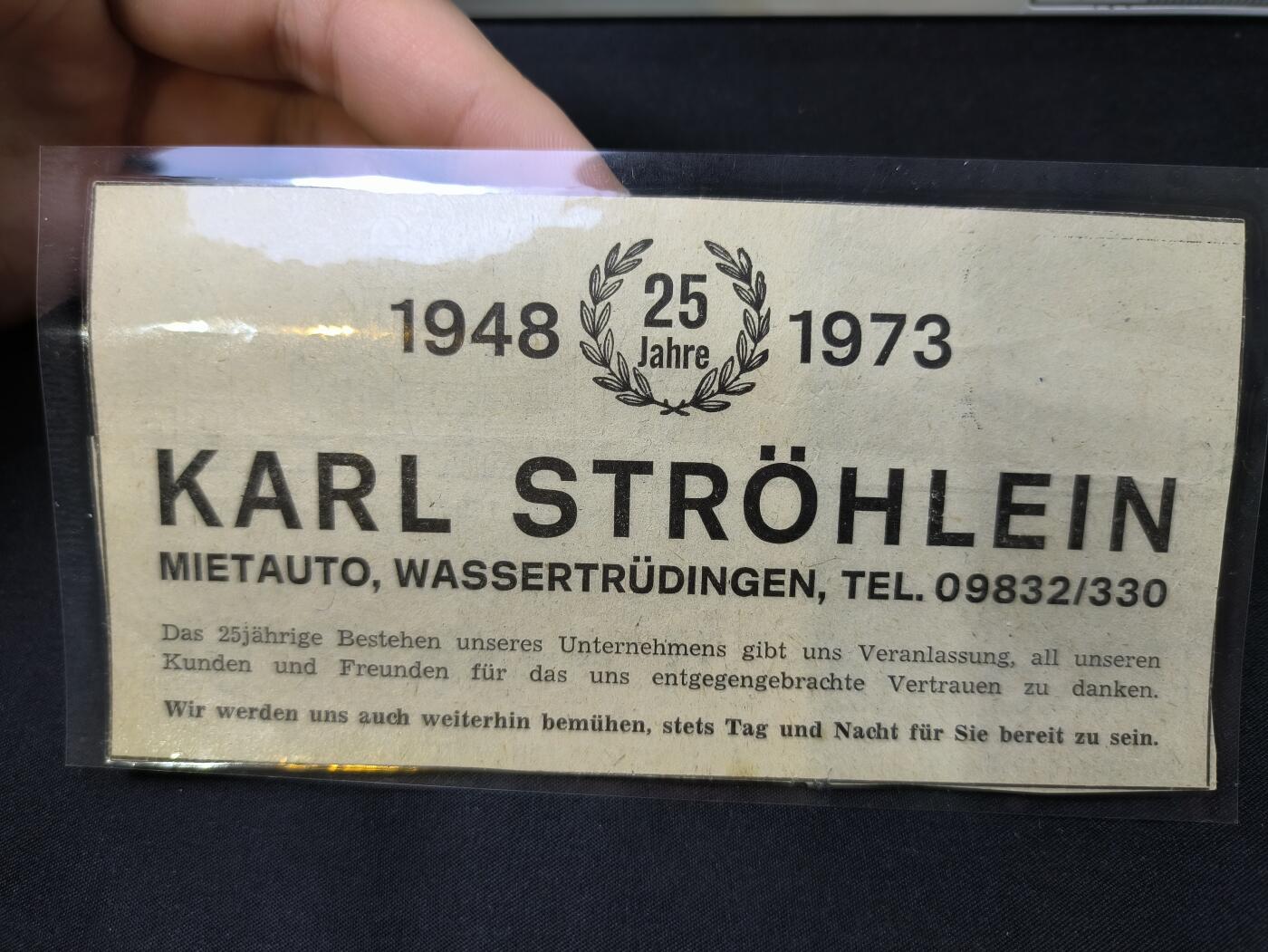 云宸嘉赏-勋臻佳藏四月精品甄选场次（低佣 一元一手） 瓦瑟特吕·丁根租车公司二十五周年纪念卡