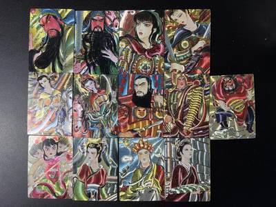 NO.29 好又多金牌大场，每周一站式配齐，方便凑单！（卖家送拍0抽成！周6晚9点截拍！） - 【套卡】昆仑万象 权迎东手绘复刻2 粗闪卡1套 共13张